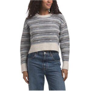 TANYA TAYLOR Striped Drew Knit Sweater
